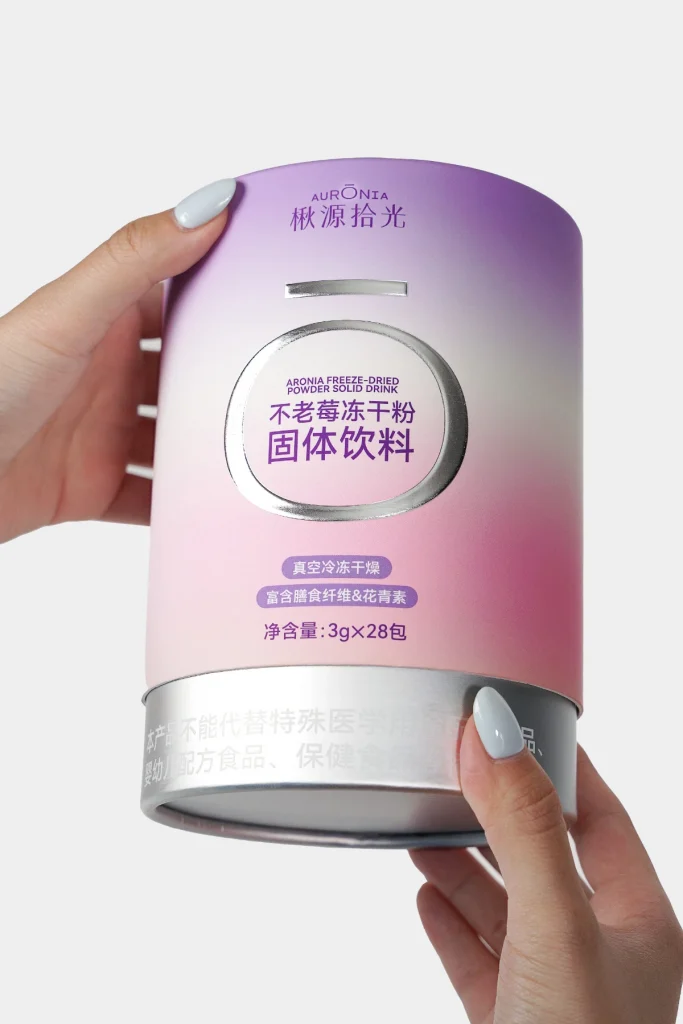 楸源时光-不老莓冻干粉包装